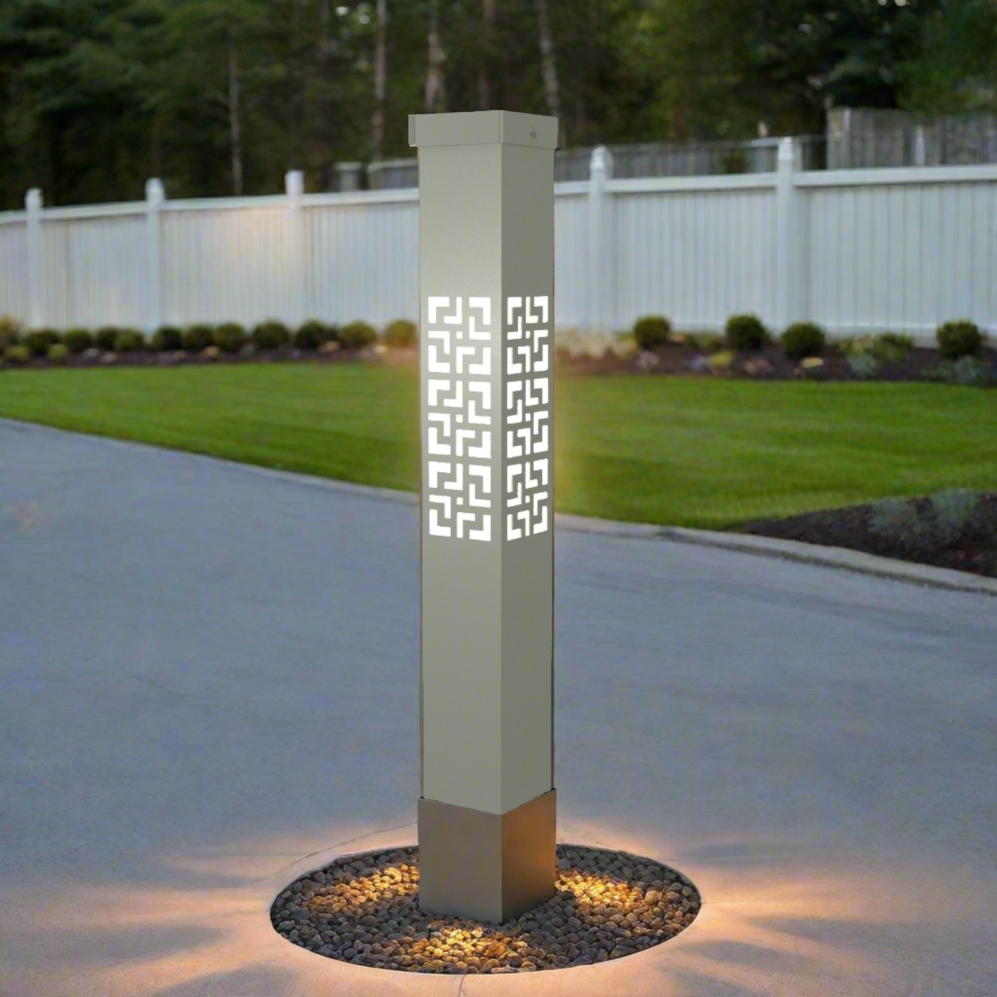 Garden Lights | Sleek Geometric Lighting Fixture | Alania Architectural Products