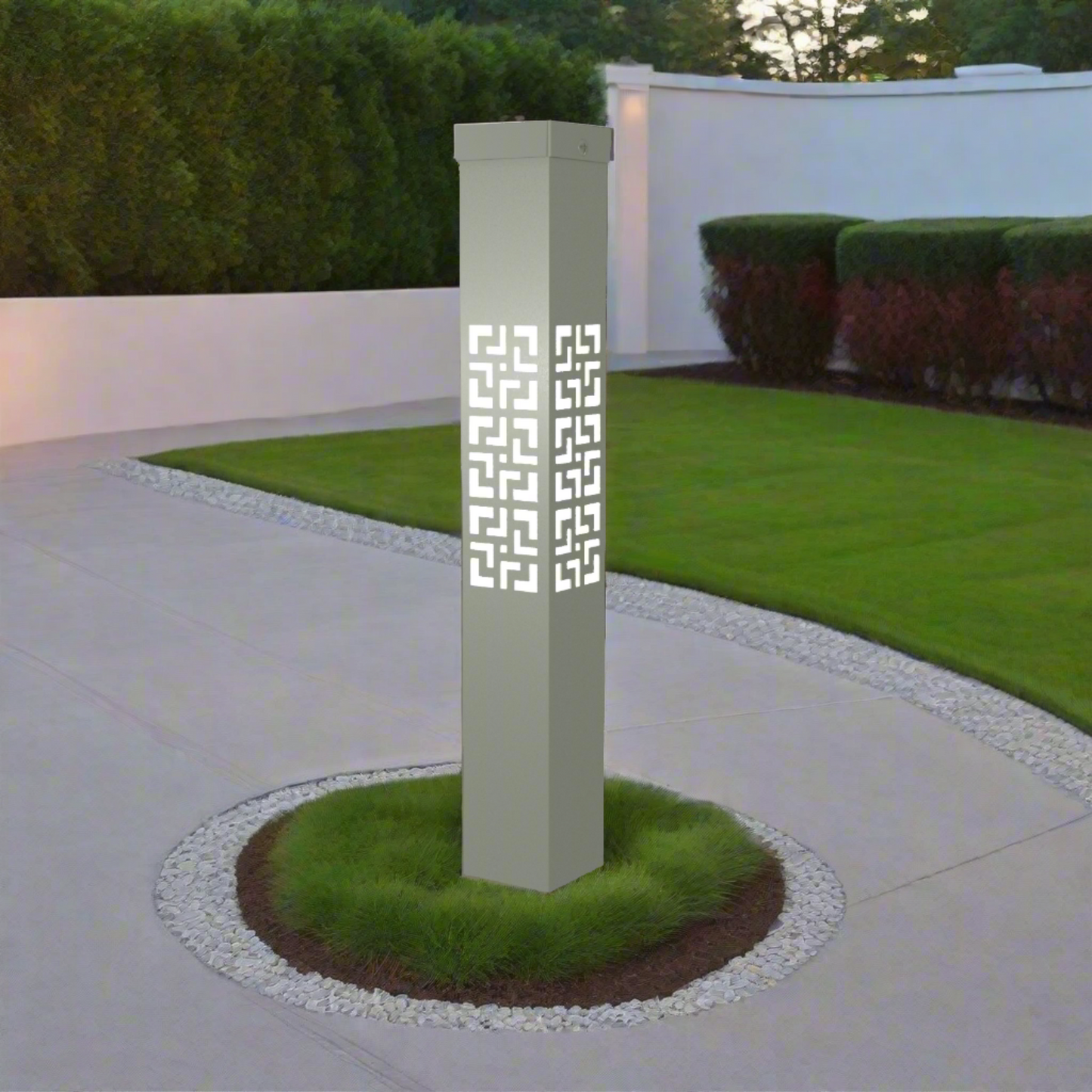 Garden Lights | Sleek Geometric Lighting Fixture | Alania Architectural Products
