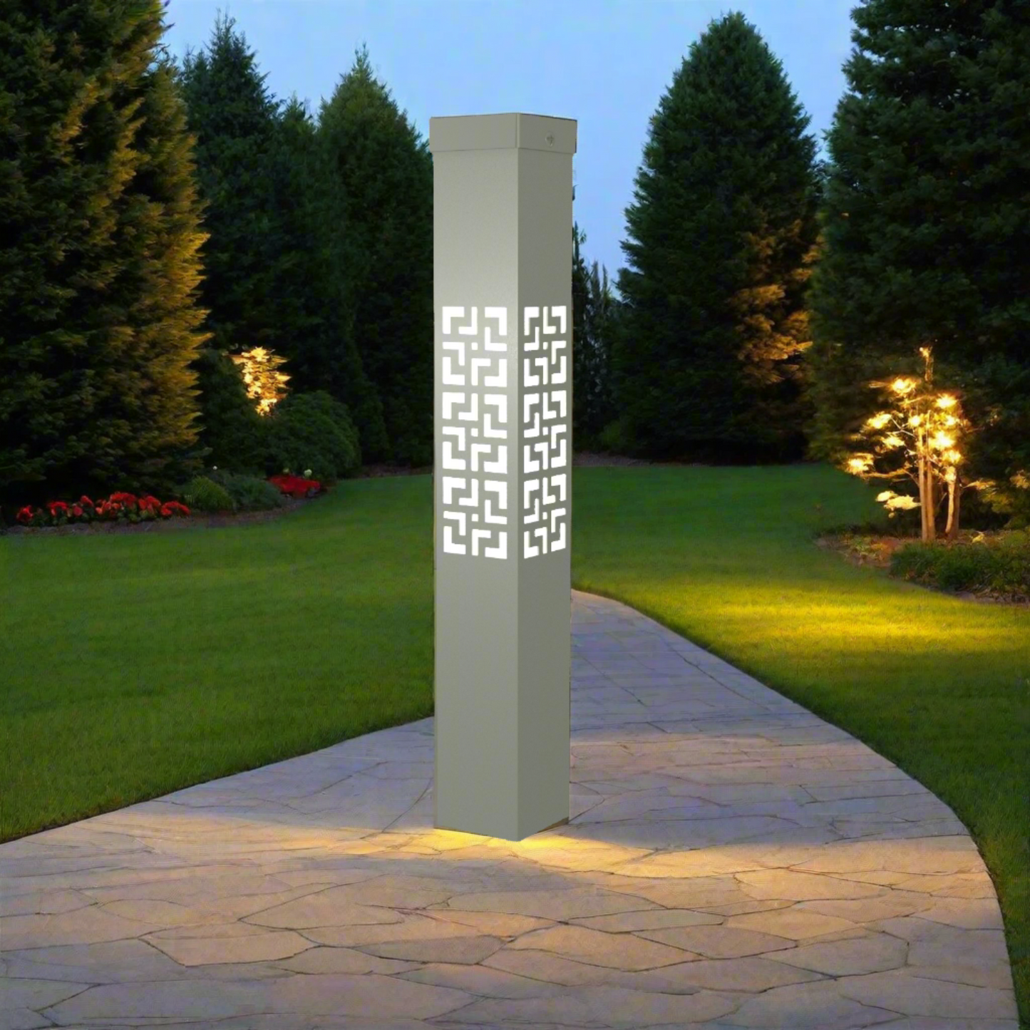 Garden Lights | Sleek Geometric Lighting Fixture | Alania Architectural Products