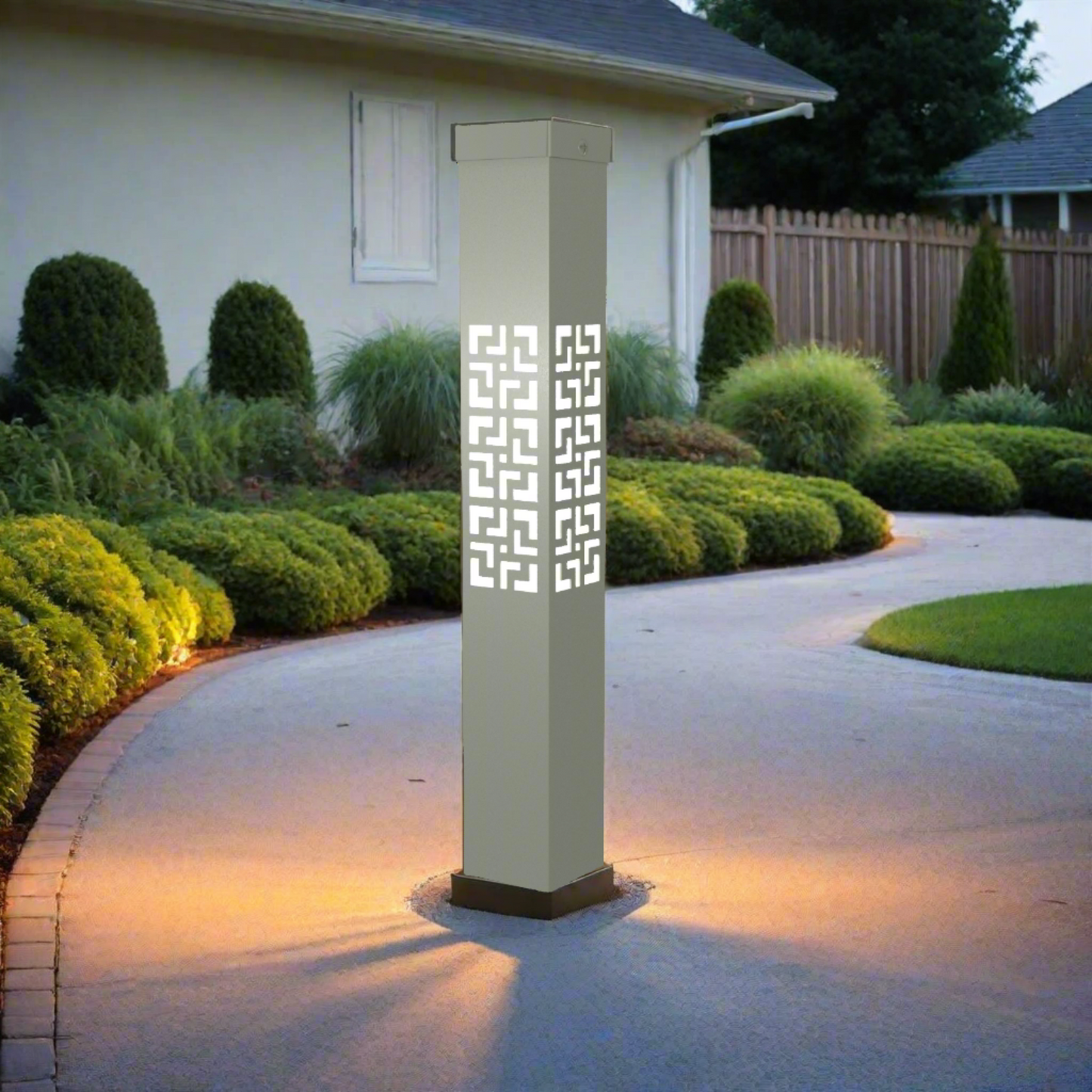 Garden Lights | Sleek Geometric Lighting Fixture | Alania Architectural Products