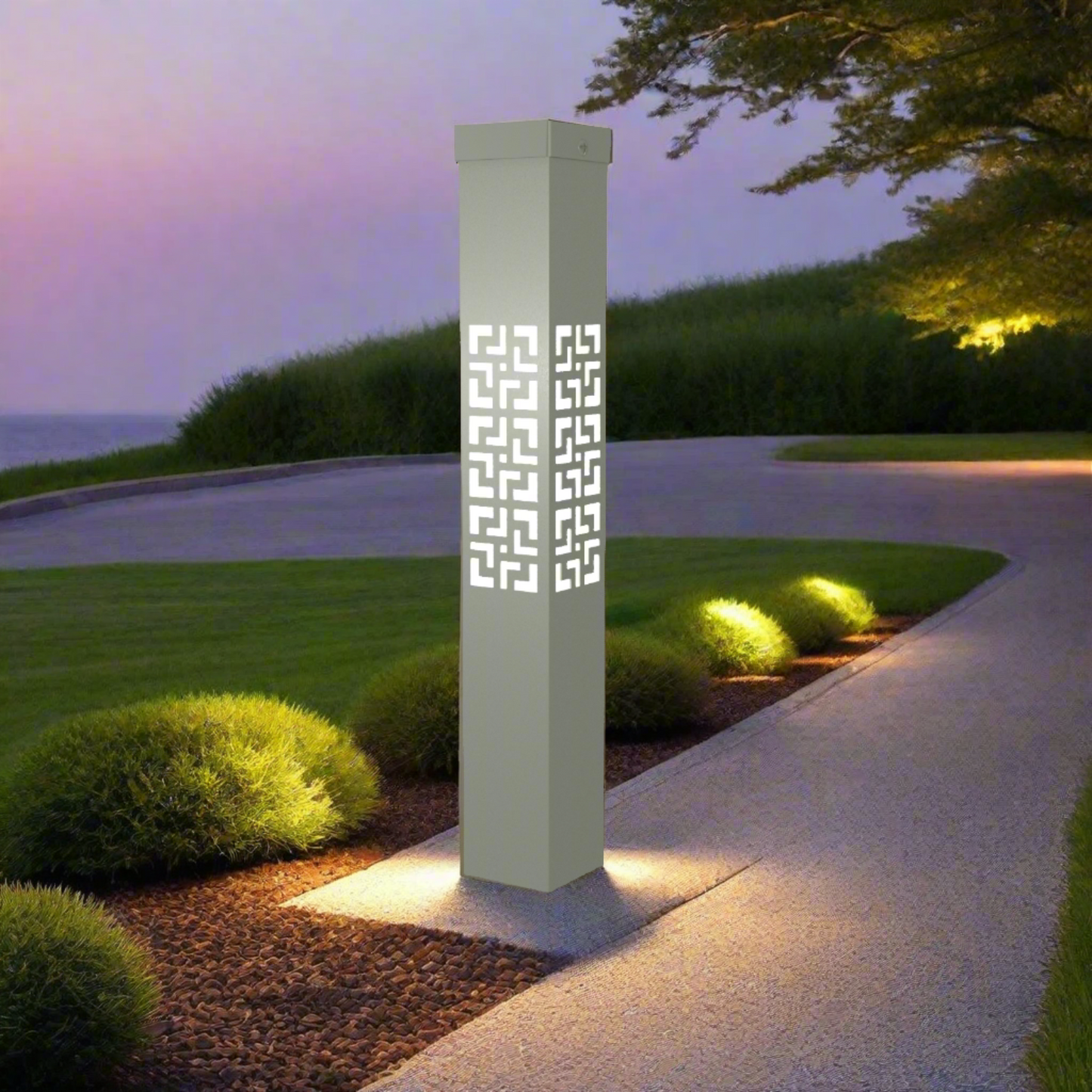 Garden Lights | Sleek Geometric Lighting Fixture | Alania Architectural Products