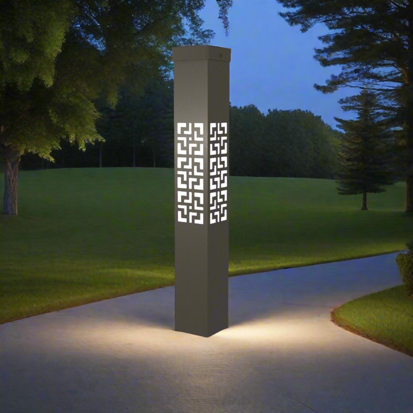 Garden Lights | Sleek Geometric Lighting Fixture | Alania Architectural Products