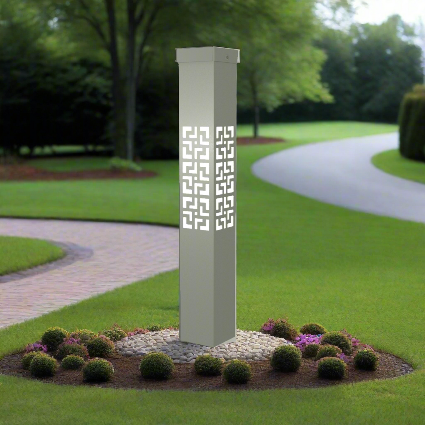 Garden Lights | Sleek Geometric Lighting Fixture | Alania Architectural Products