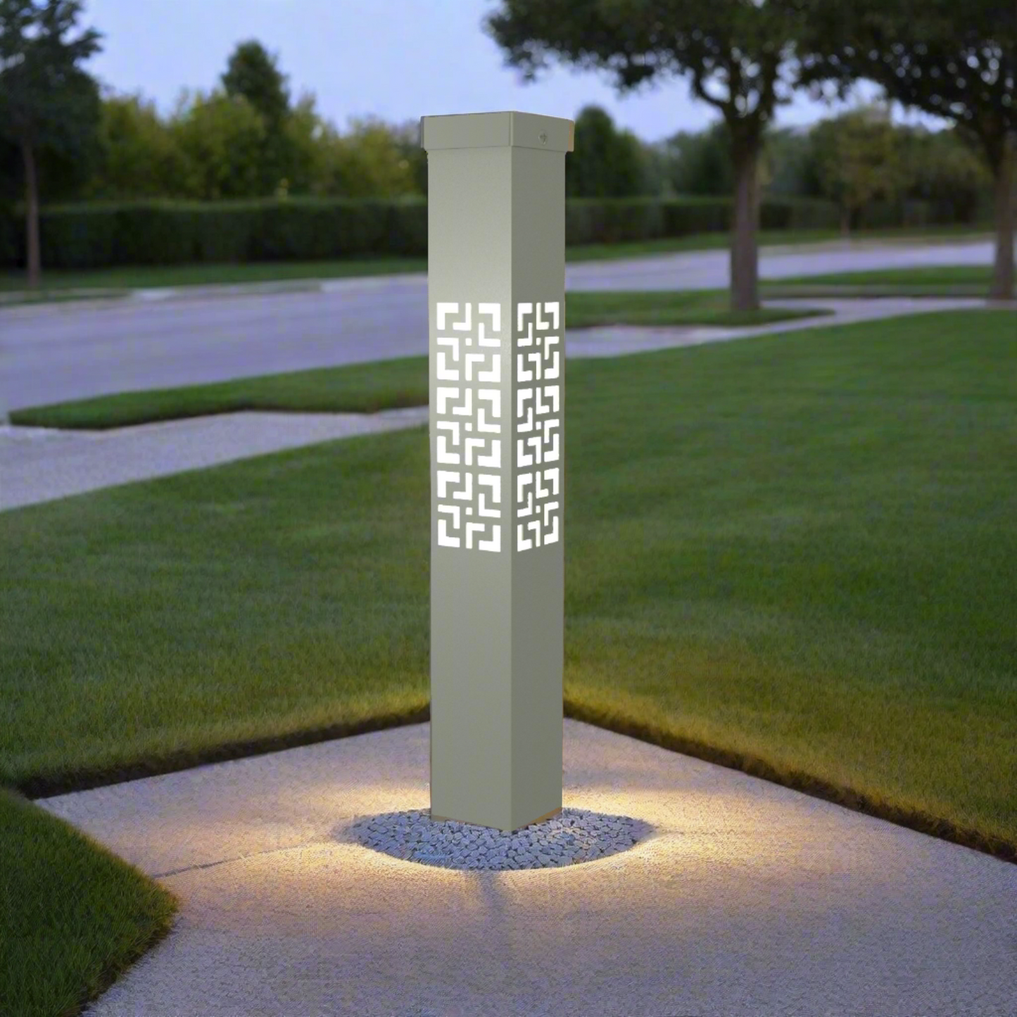 Garden Lights | Sleek Geometric Lighting Fixture | Alania Architectural Products
