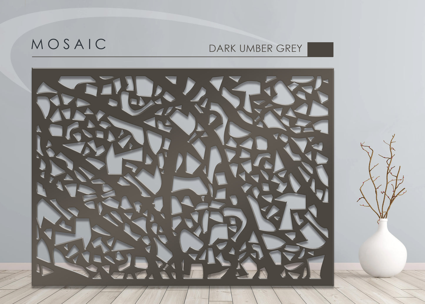 Mosaic Aluminium Air-con cover | Standard Size | Alania Architectural Products